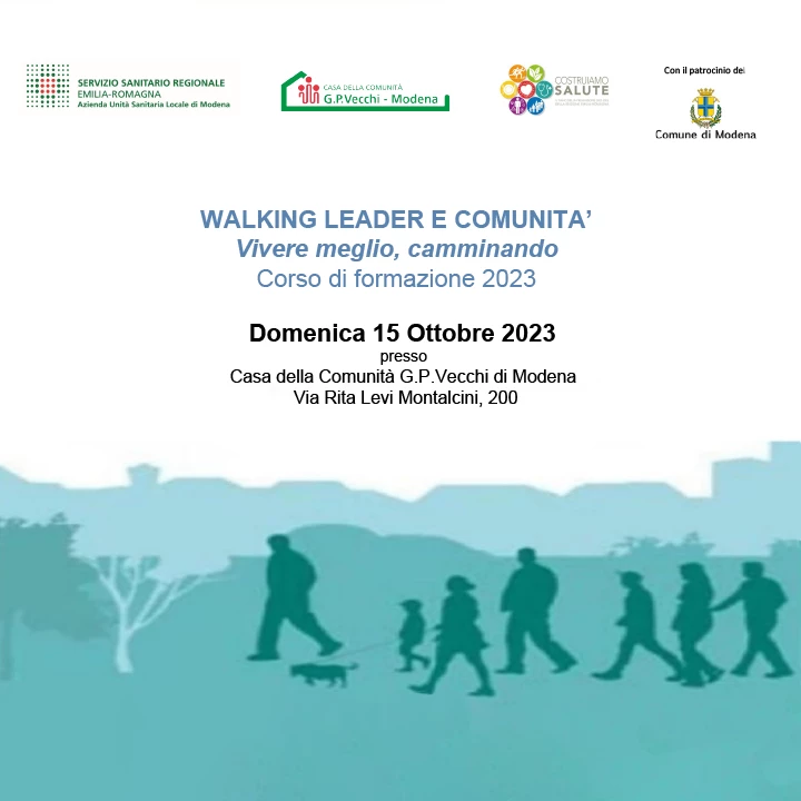 Corso di formazione gratuito Walking Leader 2023