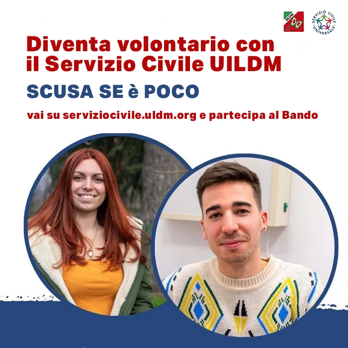 Servizio Civile - UILDM lancia il nuovo sito dedicato